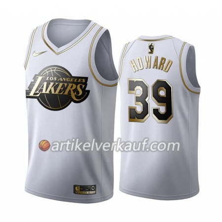 NBA Los Angeles Lakers Trikot Dwight Howard 39 Nike 2019-2020 Weiß Golden Edition Swingman - Herren
